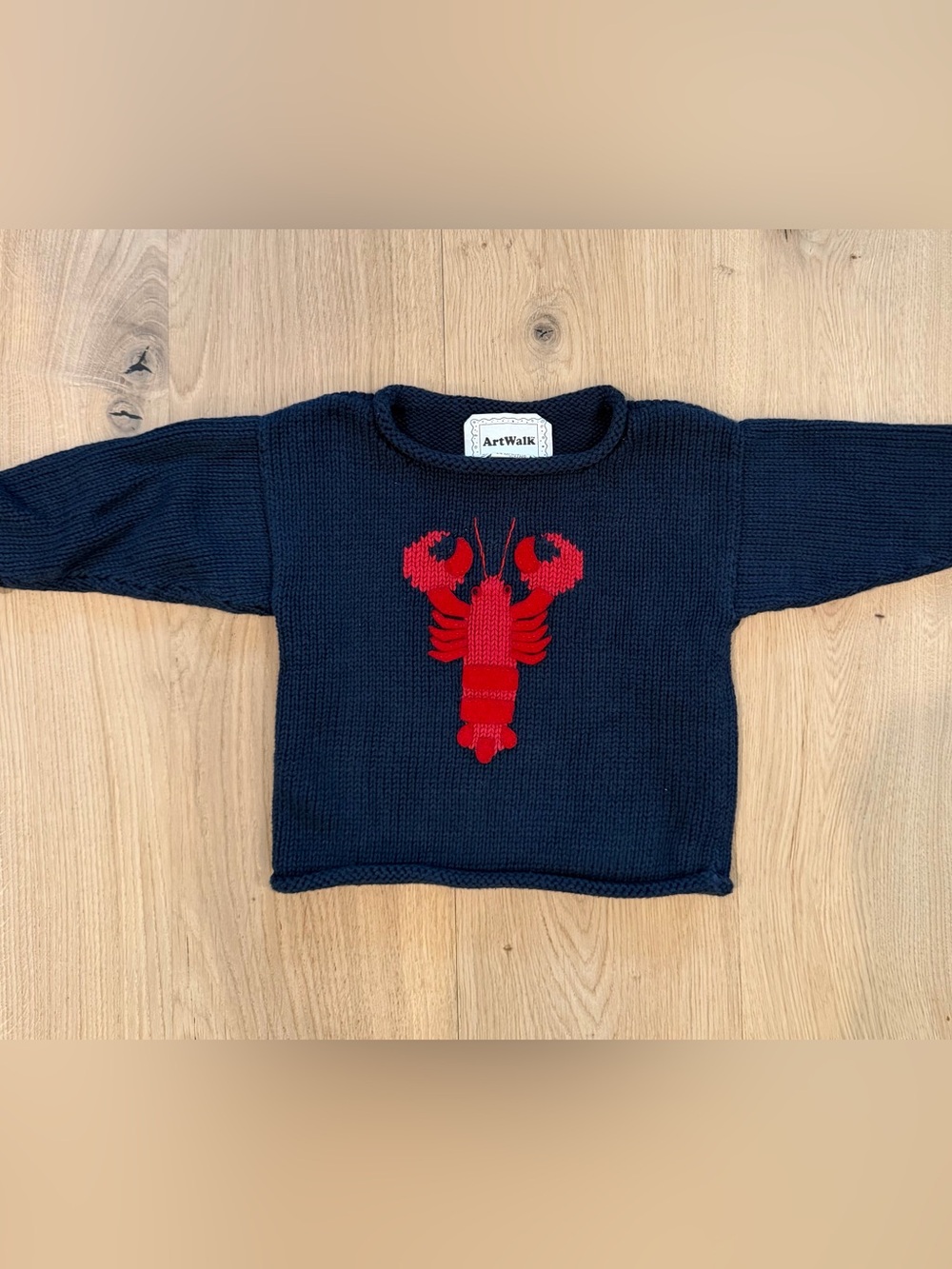 ArtWalk Boys Lobster Sweater 24 Months Navy